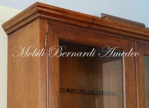 Classic style rifle handcrafted in solid walnut wood